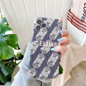 セリーヌ パロディ アイフォン12pro max/12pro カバー 刺繡 CELINE iphone12/11pro max/11 ケース 韓国 おしゃれ iphonexs/xr スマホカバー 大人っぽい ビジネス風 iphonexs max 携帯ケース 安全 可愛い