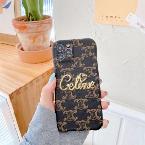 セリーヌ パロディ アイフォン12pro max/12pro カバー 刺繡 CELINE iphone12/11pro max/11 ケース 韓国 おしゃれ iphonexs/xr スマホカバー 大人っぽい ビジネス風 iphonexs max 携帯ケース 安全 可愛い