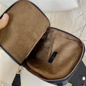 ルイヴィトン ボディバッグ メンズ パロディ風 LOUIS VUITTON ダミエグラフィット アヴェニュースリングバッグ 新作 ウエストポーチ 肩掛け ブランド 人気 カバン ヴィトン 斜め 掛け