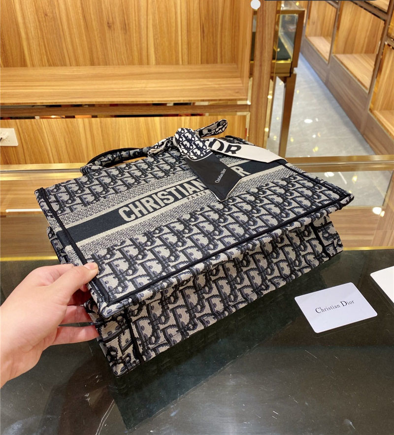 Christian Dior レディース バッグ 激安 ディオール オブリーク ブックトート セレブ愛用 ハンドバッグ スカーフ付き dior風 カバン 新作 ファッション 送料無料 通販