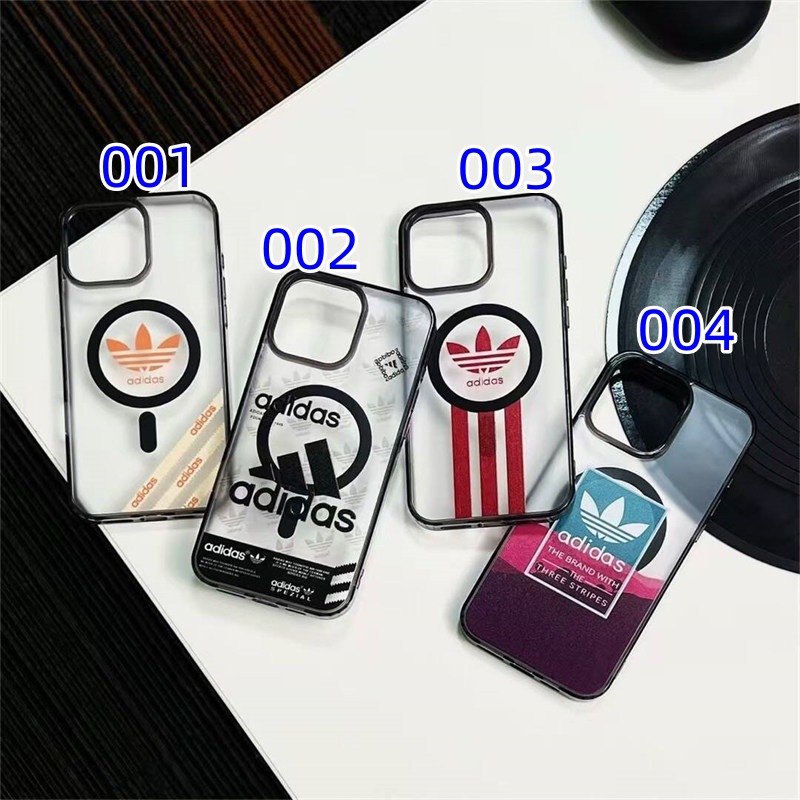 adidas パロディ iphone16/15/15pro ケース アディダス iphone14pro max/13pro カバー カップル ブランド iphone12/12プロ ケース おしゃれ かわいい