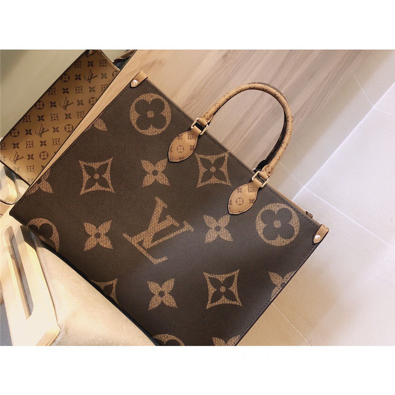 ルイヴィトン バッグ 新作 パロディ風 LOUIS VUITTON オンザゴー mm スーパーコピー レディース ショルダーバッグ