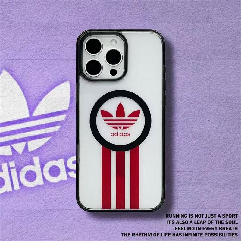 adidas パロディ iphone16/15/15pro ケース アディダス iphone14pro max/13pro カバー カップル ブランド iphone12/12プロ ケース おしゃれ かわいい