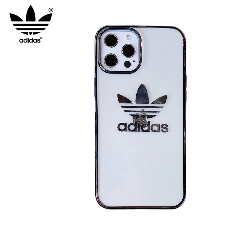 アディダス Iphone12 Iphone12pro Max ケース 透明 Adidas アイフォン11 メッキケース かっこいい