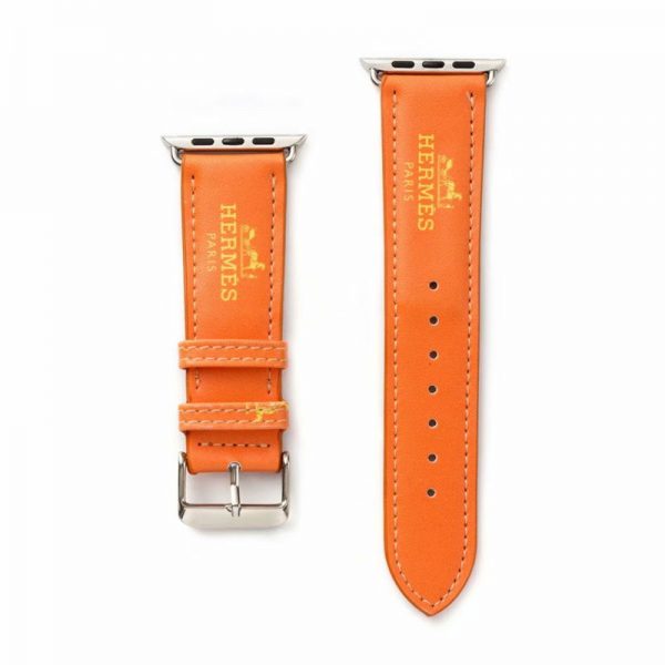 新品未使用 HERMES 時計 付け替え ベルト オレンジ エルメス Amazon.co.jp: [輸入王オリジナル] 時計パーツ エルメスと互換性