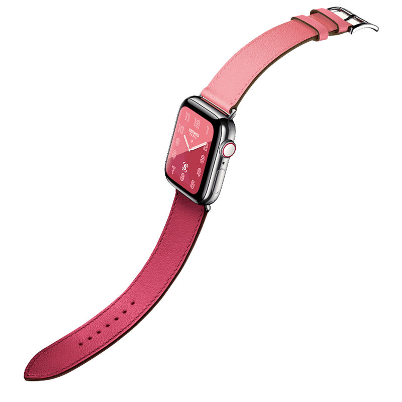 エルメス 風 アップルウォッチベルト 人気 バイカラー HERMES apple  