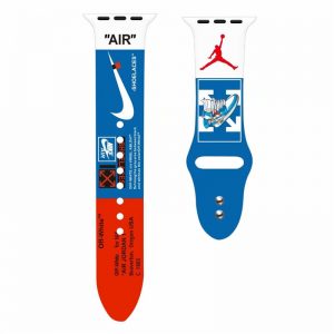 Alternative view of アップルウォッチ スポーツバンド シリコン ナイキ apple watch バンド おすすめ ブランド adidas アップルウォッチベルト 人気 高校生 時計ベルト 交換