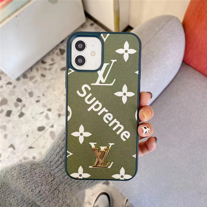 LOUIS VUITTON X SUPREME RED iPhone 15 Pro Max Case Cover