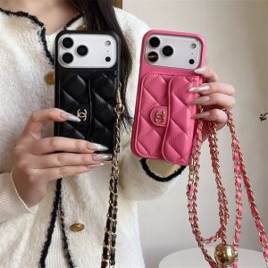 iphone18pro/17promax ケース シャネル2021ss iphone16/16pro ケース ショルダー CHANEL iphone15pro/14 ケース レディース パロディ スマホケース エレガント iphone13/12 カバー カード収納 おすすめ - 画像 (3)