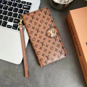 Alternative view of アイフォン17/17pro カバー 手帳型 iphone16/16pro maxケース ルイ ヴィトン パロディ iphone15/14 ケース ハイ ブランド メンズ iphone13/12pro ケース カード 収納 ヴィトン風 お揃い