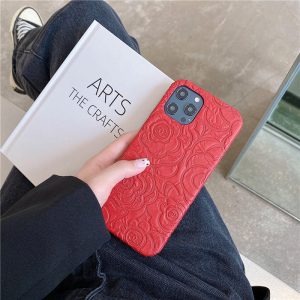 シャネ ル iphone16/15/14 レザー ケース カメリア型押し
