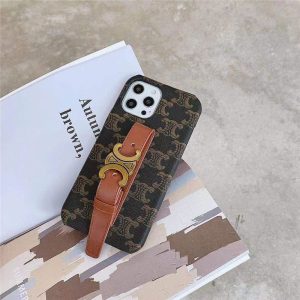 iphone16/16pro max ケース セリーヌ iphone15pro/14/13 携帯カバー ハンド ベルト付き アイフォン12/11 ケース レディース celine風 iphonexs max スマホカバー おしゃれ 韓国