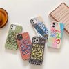 ロエベ iphone16/15pro maxケース 韓国 カップル loewe iphone14/13pro カバー カラフル インスタ風 アイフォン12/11 レザーケース 芸能人愛用