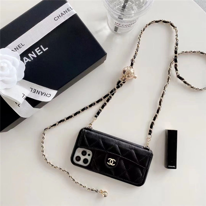 【美品】CHANEL iPhoneケース カードケース