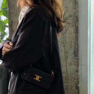Alternative view of iphone16/16pro ショルダー ケース セリーヌ コピー アイフォン15pro/14 カバー カード収納 celine iphone13/11pro ケース韓国 女子 人気