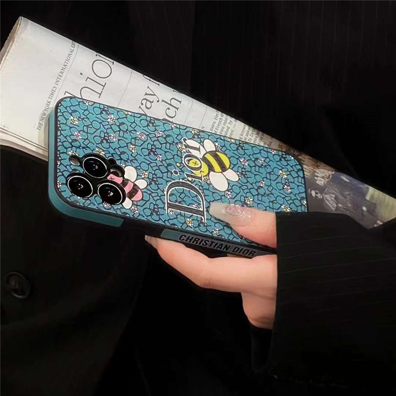 ディオール iphoneケース ペア dior 蜂 iphone14pro/14pro max ケース 