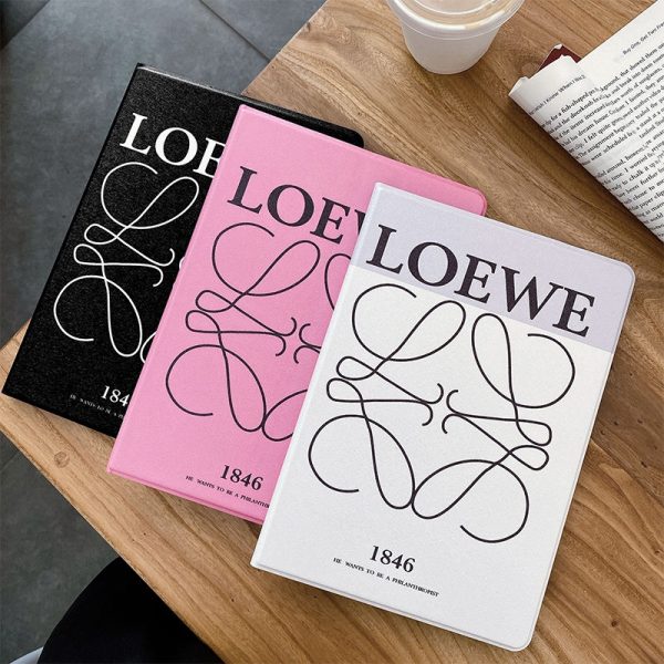 ロエベ ipad シリコン ケース 軽い LOEWE ipad pro 10.5 ipad pro ケース 11インチ ブランド アイパッドケース mini4 mini5 ipad air1/2/3 ケース かわいい 韓国