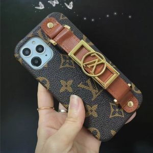 iphone17/17pro max ケース ベルト 付き ルイヴィトン風 iphone16/16pro ケース レザー 高級 vuttion iphone15/14 13プロカバー ハイブランド 女子 エレガント iphone12 スマホケース おすすめ 丈夫