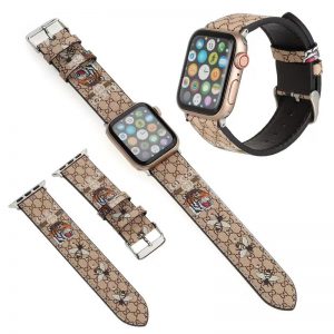 アップル ウォッチ バンド グッチ apple watch バンド おしゃれ メンズ GUCCI 腕時計 ベルト 交換 革 レディース 替え ベルト 猫 蜂 蛇柄 スマートウォッチ ベルト ハイブランド