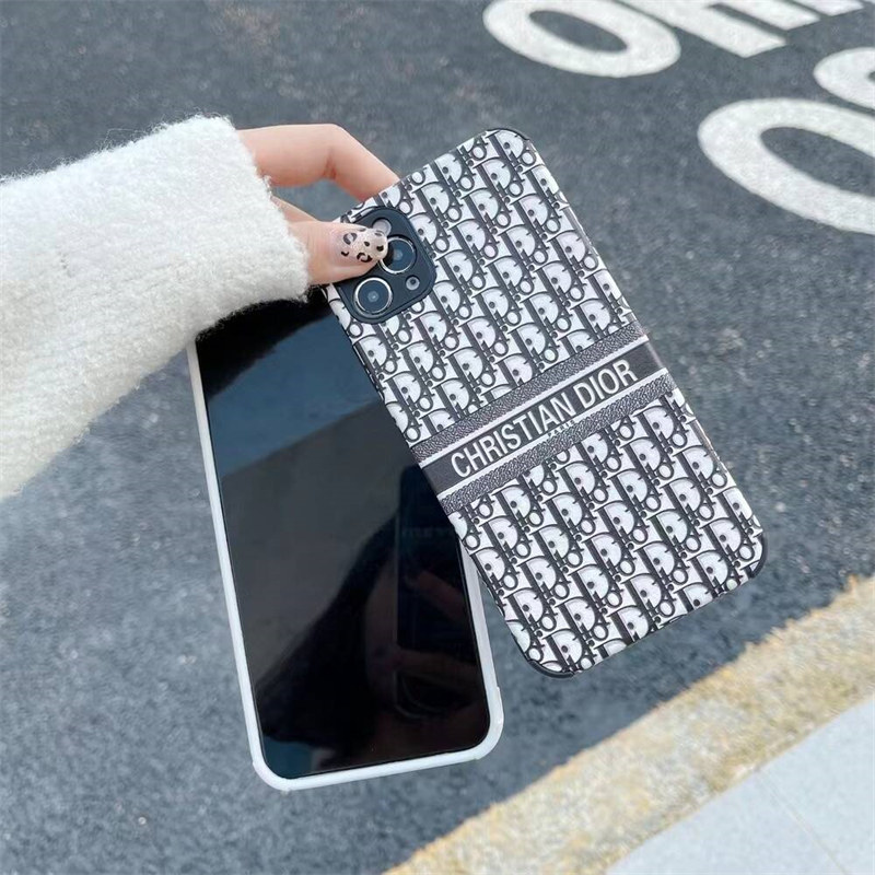 ChristianDior iPhone14Pro対応スマホケース アイフォン16/16pro ケース ディオール風 iphone15ケース