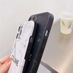 セリーヌ スマホ ケース 安い celine風 iphone16/15pro ケース ペア 大理石風 iphone14/13pro maxケース 韓国 流行り アイフォン12/11 携帯カバー 衝撃 に 強い