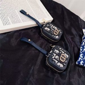dior エア ポッツ ケース ディオールオブリーク airpods pro ケース ハイ ブランド メンズ レディース ワイヤレス イヤホン ポーチ 可愛い