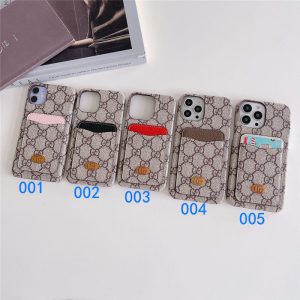 【美品】GUCCI iPhone12pro max ケース カードポケット付き e9ea090704d330ab0a3f44048d89d0