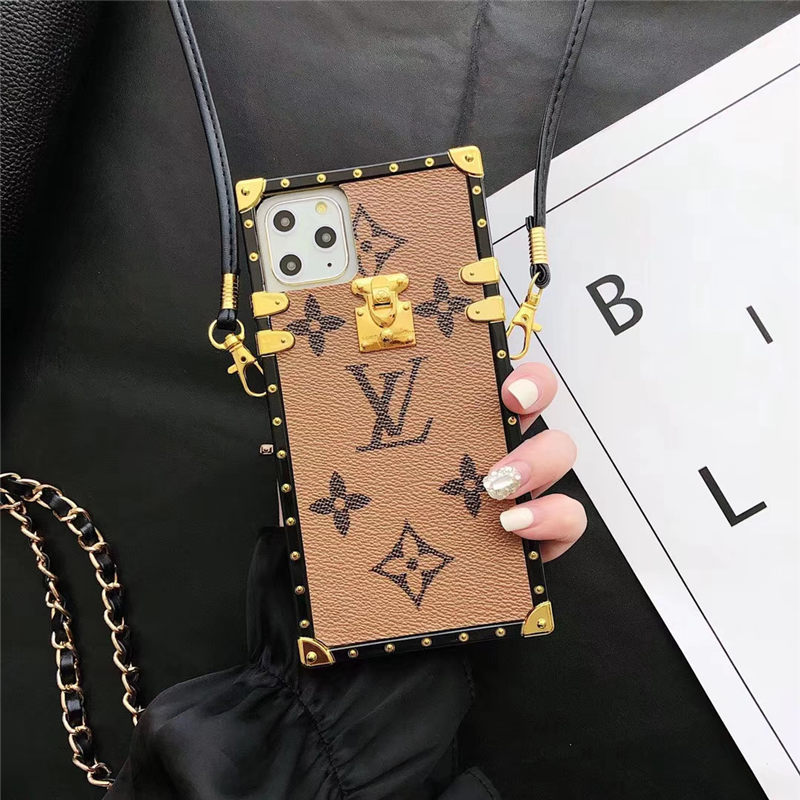 iphone16/16pro 携帯 カバー ブランド LV アイ トランク