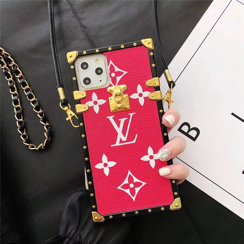 iPhoneケース　LOUIS VUITTON  アイトランク　X XS ピンク