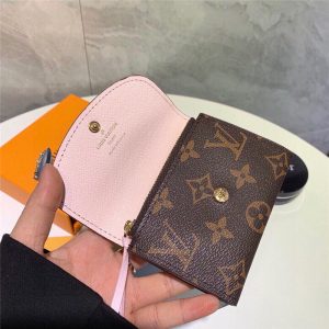 ルイヴィトン・ポルトモネロザリ・ミニ財布 使いやすい LV ミニ ウォレット レディース 小銭入れ コイン ケース ハイ ブランド センス の いい プレゼント 女性 10000 円