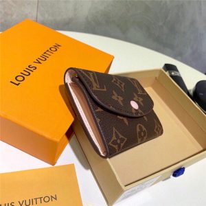 ルイヴィトン・ポルトモネロザリ・ミニ財布 使いやすい LV ミニ ウォレット レディース 小銭入れ コイン ケース ハイ ブランド センス の いい プレゼント 女性 10000 円