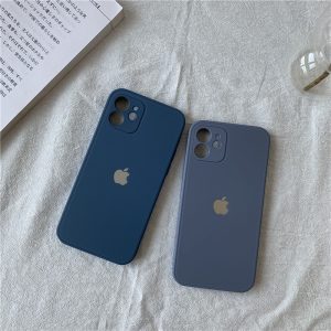 Alternative view of Appleロゴ iphone16/15pro スマホケース シンプル 韓国 iphone14pro maxケース お 揃い オシャレ アイフォン11/12 mini カバー 指紋防止 くすみ色 スマホケース 大人
