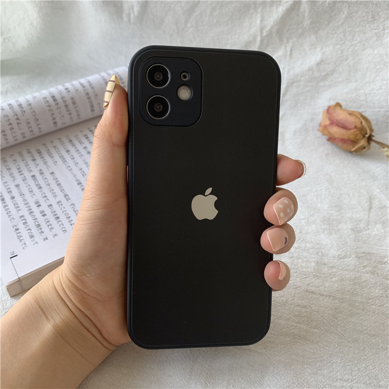 Appleロゴ iphone16/15pro スマホケース シンプル 韓国 iphone14pro maxケース お 揃い オシャレ アイフォン11/12 mini カバー 指紋防止 くすみ色 スマホケース 大人