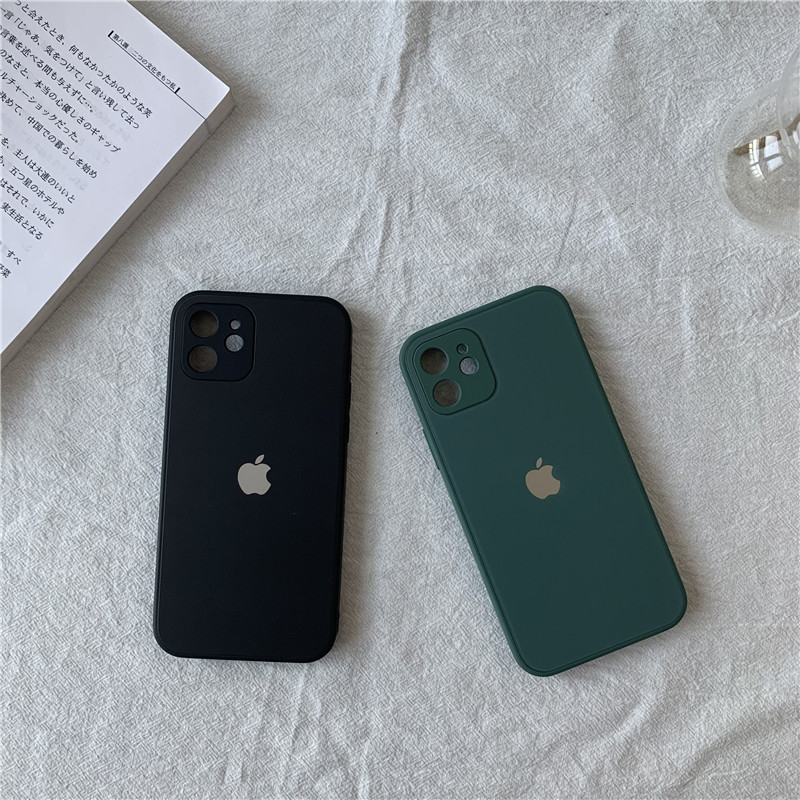 Appleロゴ iphone16/15pro スマホケース シンプル 韓国 iphone14pro maxケース お 揃い オシャレ アイフォン11/12 mini カバー 指紋防止 くすみ色 スマホケース 大人