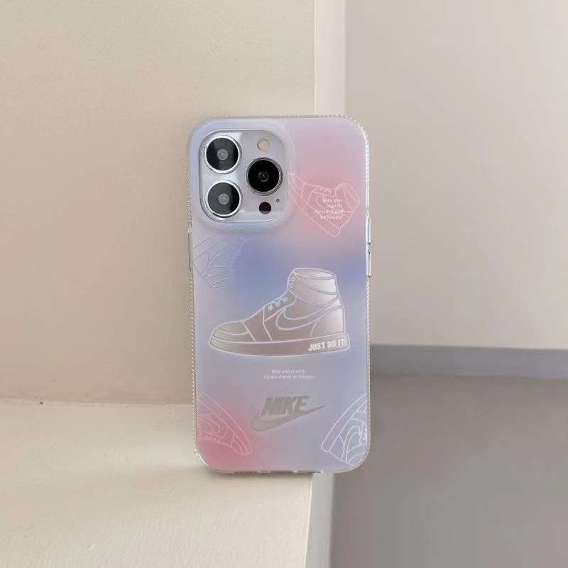 iphone15/14ケース ナイキ かわいい iphone14pro/14promaxカバー グラデーションカラー nike iphone13/13pro ケース インスタ風 アイフォン12/11カバー 流行り 女子高校生