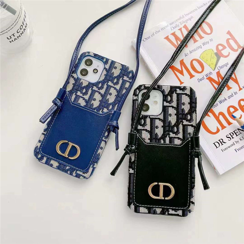 DIOR 首掛け付きiPhone12Pro MAXスマホケース #0110s99 - iPhone 
