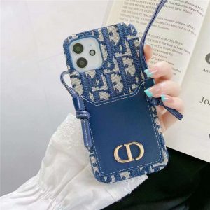 iphone16/15/15promax ケース 背面 収納 ブランド dior iphone14/13pro 
