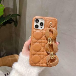 iphone16/15pro max ケース チェーン 韓国 dior風 iphoneケース 14/13  