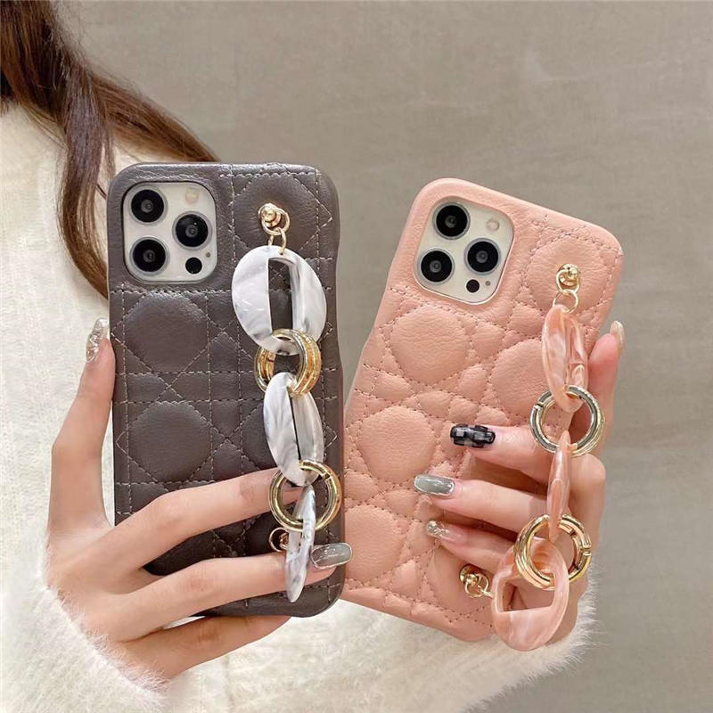 iphone16/15pro max ケース チェーン 韓国 dior風 iphoneケース 14/13  