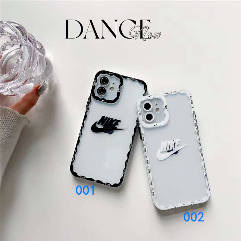 iphone13 13pro クリア ケース ナイキ ペア iphone12pro maxケース おしゃれ 韓国 NIKE スマホケース iphone11/xs max 流行り 2021 アイフォンカバーxr