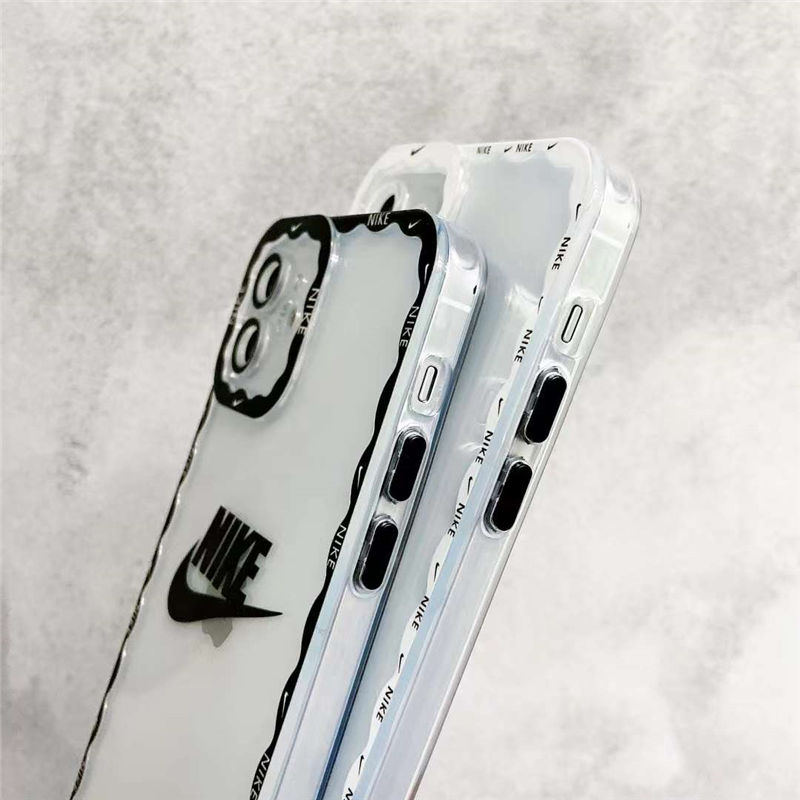 iphone13 13pro クリア ケース ナイキ ペア iphone12pro maxケース おしゃれ 韓国 NIKE スマホケース iphone11/xs max 流行り 2021 アイフォンカバーxr