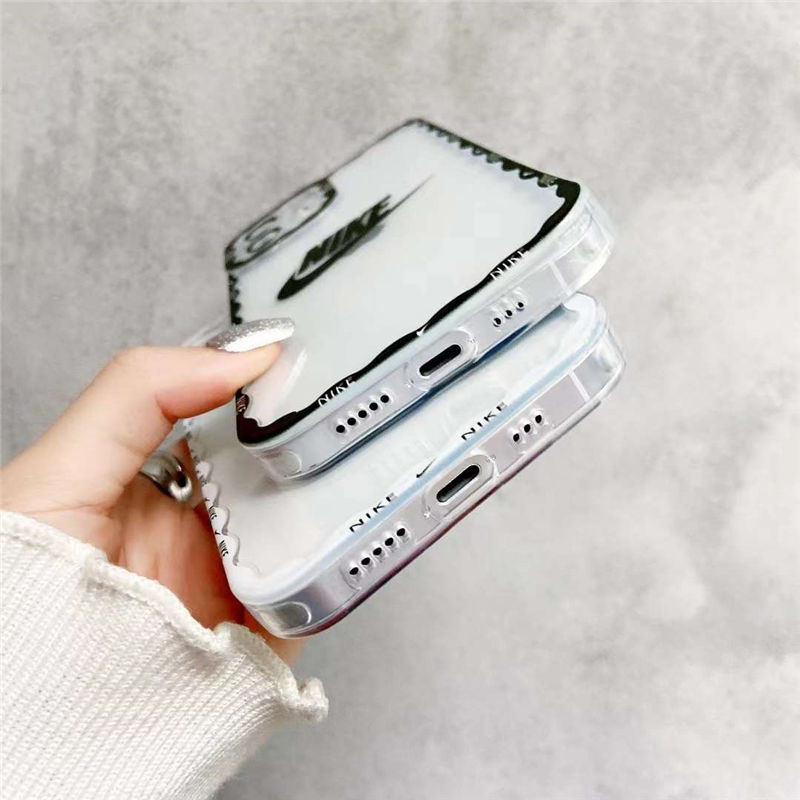 iphone13 13pro クリア ケース ナイキ ペア iphone12pro maxケース おしゃれ 韓国 NIKE スマホケース iphone11/xs max 流行り 2021 アイフォンカバーxr