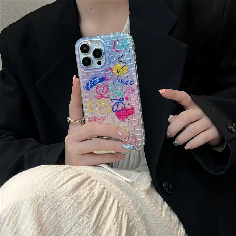 ロエベ iphone15/14/14pro/13pro max スマホケース カラフル