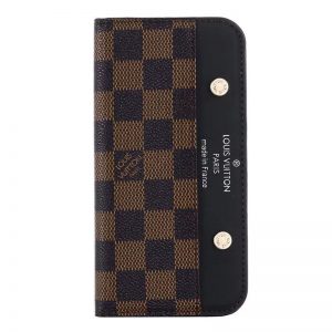 専用　Louis Vuitton ブラック手帳型ケース ルイ ヴィトン 全 機種 対応 スマホケース カード 入れる