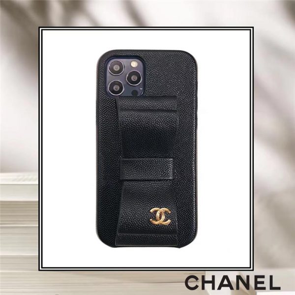 シャネル iphone15pro ケース リボン 韓国 iphone13/12 ケース 大人 女子