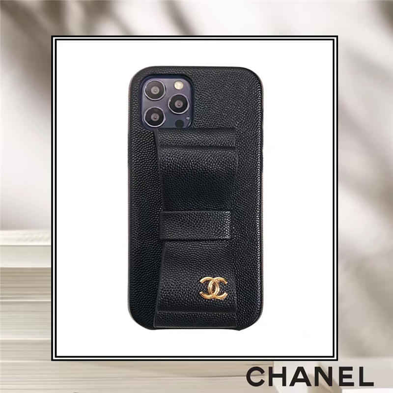 CHANEL iPhone Case For Apple iPhone 13 PRO | Pink Leather