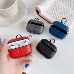 airpods pro2 ケース ハイ ブランド 安い airpods airpods２ケース カバー ヴィトン エアーポッズケース レザー カラビナ付き apple アクセサリー airpodsケース オシャレ 可愛い