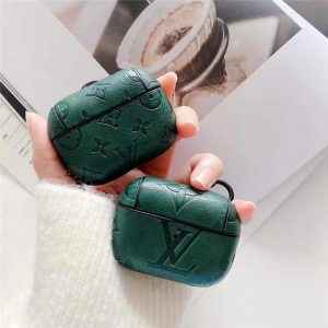 airpods pro2 ケース ハイ ブランド 安い airpods airpods２ケース カバー ヴィトン エアーポッズケース レザー カラビナ付き apple アクセサリー airpodsケース オシャレ 可愛い