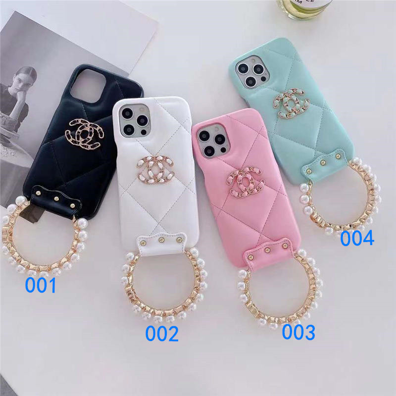 シャネル2022 iphone14/14pro ケース パール 大人 女子 iphone13pro/12pro max ケース リング 付き おしゃれ chanel風 アイフォン11 ケース 5000 円 プレゼント 女 友達