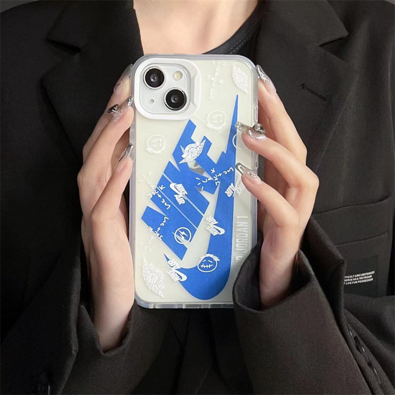 iphone16/15/15pro ケース ナイキ ペア iphone14/14pro ケース nike パロディ アイフォン13pro max ソフトケース シンプル おしゃれ 発光 携帯ケース iphone12/11 全面保護 大人気